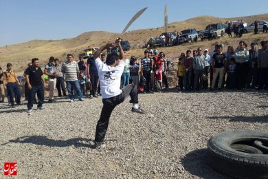 جشنواره فرهنگی ورزشی کرامت در سد آیدوغموش میانه 