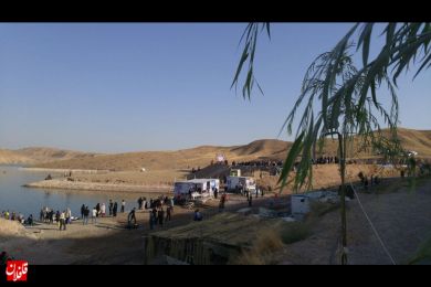 جشنواره فرهنگی ورزشی کرامت در سد آیدوغموش میانه 