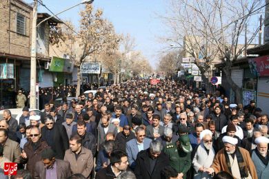 گزارش تصویری/ تشییع شهید جاویدالاثر منصور محمدی