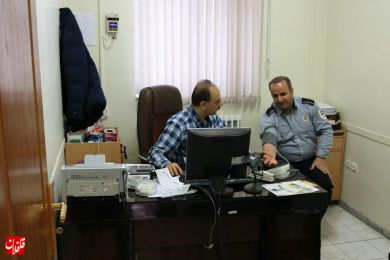 آتش نشانان میانه با اهدای خون یاد همکارشان را گرامی داشتند
