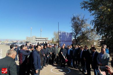 مراسم کلنگ زنی  ادامه بازگشایی مسیر کمربندی 35 متری شهر/ گزارش تصویری