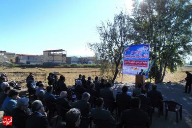 مراسم کلنگ زنی  ادامه بازگشایی مسیر کمربندی 35 متری شهر/ گزارش تصویری