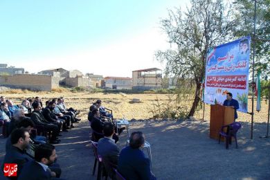 مراسم کلنگ زنی  ادامه بازگشایی مسیر کمربندی 35 متری شهر/ گزارش تصویری