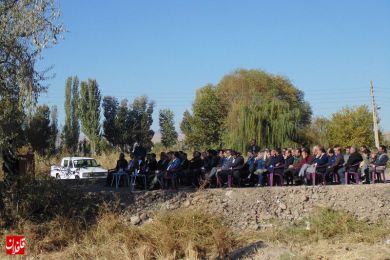 مراسم کلنگ زنی  ادامه بازگشایی مسیر کمربندی 35 متری شهر/ گزارش تصویری
