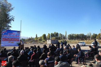 مراسم کلنگ زنی  ادامه بازگشایی مسیر کمربندی 35 متری شهر/ گزارش تصویری