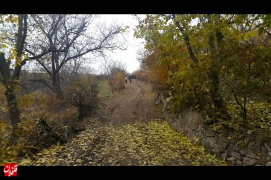 طبیعت زیبا و حال و هوای پائیزی روستای کسلان
