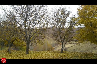 طبیعت زیبا و حال و هوای پائیزی روستای کسلان