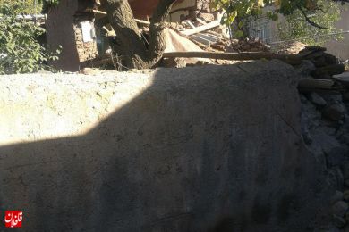 گزارش تصویری از خسارات زمین لرزه در ورنکش