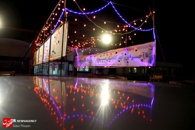 آذین‌بندی بیمارستان های میانه برای قدردانی از کادر درمانی