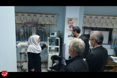  بازدید نوروزی دادستان میانه از بیمارستان‌های برکت امام و خاتم الانبیاء