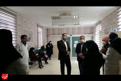  بازدید نوروزی دادستان میانه از بیمارستان‌های برکت امام و خاتم الانبیاء