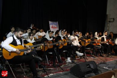 پنجمین کنسرت هنرجویی، هنرجویان آموزشگاه موسیقی سارنگ میانه/ گزارش تصویری