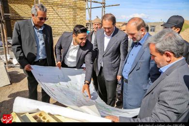 استاندار آذربایجان شرقی از پروژه های آبرسانی میانه بازدید کرد