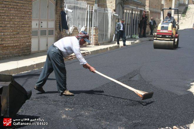 هزینه های میلیاردی بابت آسفالت بی کیفیت معابر و خیابان  های سطح شهر توسط شهرداری