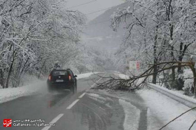 احتمال بروز یخبندان و کولاک در جاده ها و گردنه های آذربایجان شرقی