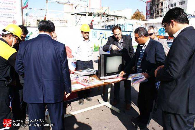 چادر مشاوره اداره گاز شهرستان میانه دایر شد