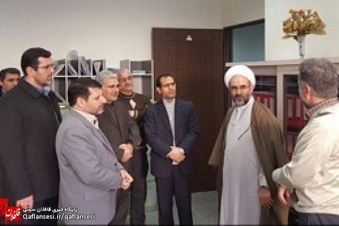 بازدید رئیس کل دادگستری آذربایجان شرقی از دادگستری شهرستان میانه