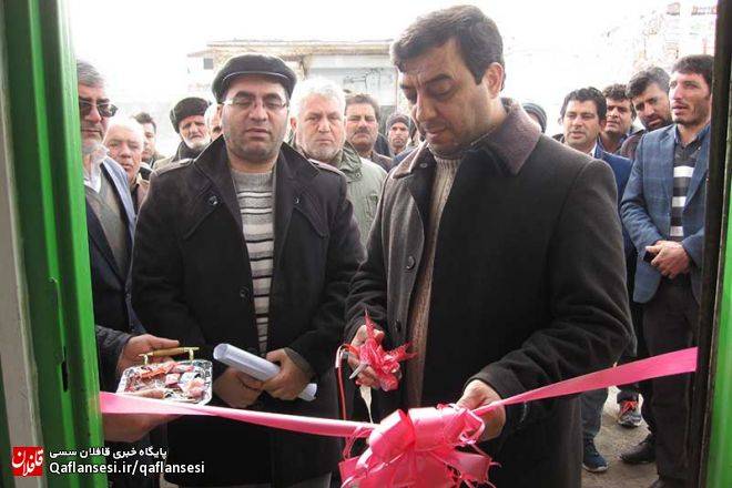 افتتاح پست بانک در روستای شیخدرآباد بخش مرکزی میانه
