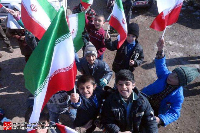 تصاویر زیبا از جشن انقلاب ایلات و عشایر روستای حلاج سفلی بخش مرکزی میانه