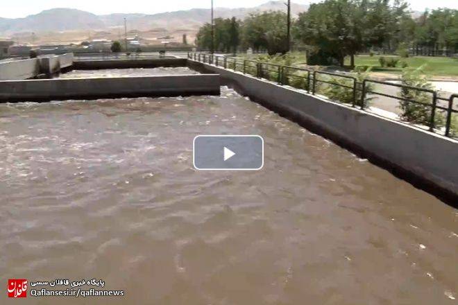 حل مشکل فاضلاب دو نقطه از شهر میانه