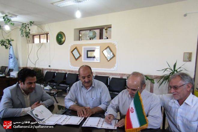 انعقاد تفاهم نامه احداث مدرسه خیّر ساز در روستای صومعه کبودین منطقه کندوان