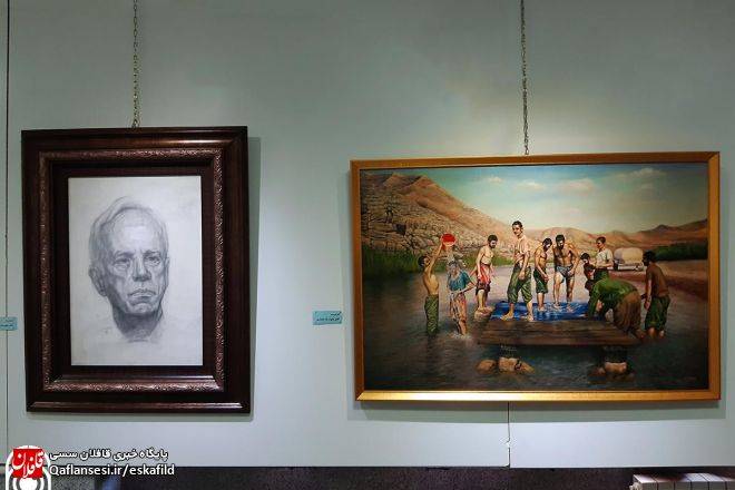 بازدید مجازی از نمایشگاه طراحی و نقاشی هنرجویان آموزشگاه ماندگار میانه