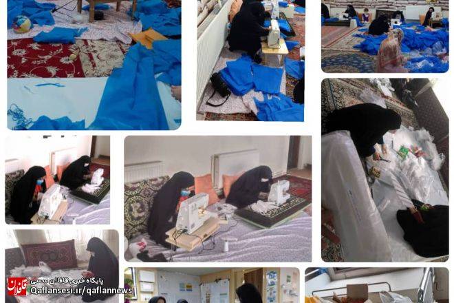 تولید ۵ هزار ماسک در کانون منتظران ظهور میانه