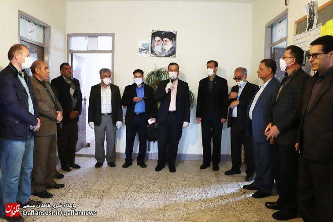 کلنگ زنی مدرسه 2 کلاسه خیر ساز در روستای ایشلق