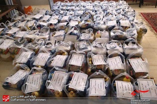 150 سبد معیشتی توسط حوزه شهدای زینبیه میانه توزیع شد