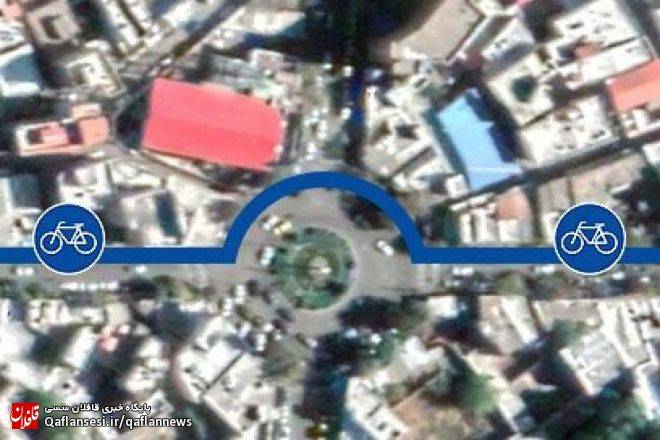 لزوم احداث لاین ویژه دوچرخه در خیابان‌های میانه