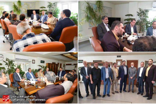 حضور فرماندار ویژه و دادستان شهرستان میانه در شرکت ملی فولاد ایران