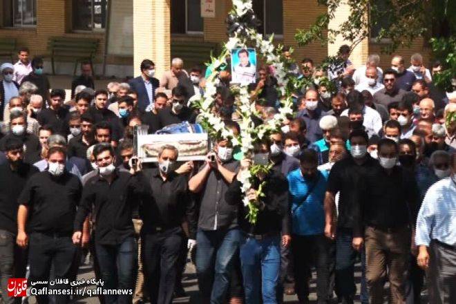 پیکر کشتی‌گیر ملی‌پوش میانه‌ای تشییع شد