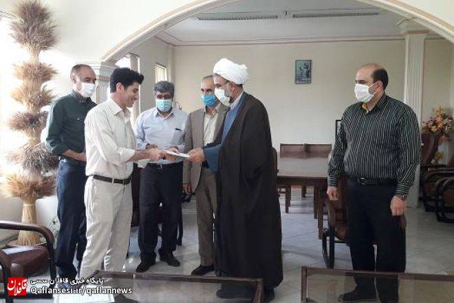 تجلیل از مربیان آموزشی جهاد کشاورزی توسط رئیس اداره زندان شهرستان میانه