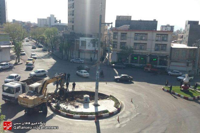 توضیح روابط عمومی سازمان حمل و نقل در مورد طرح ترافیکی تقاطع میدان نماز