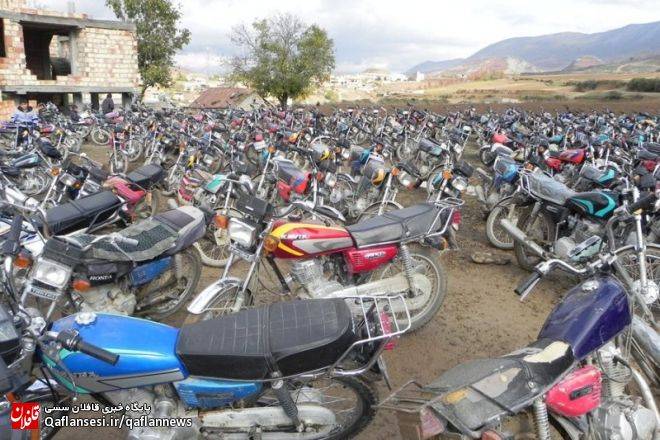 اطلاعیه پلیس راهور شهرستان در خصوص ترخیص موتور سیکلت های توقیفی