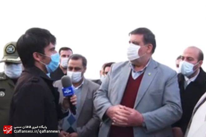 سماجت امامی خبرنگار میانه برای گرفتن پاسخ از رئیس مدیریت بحران کشور