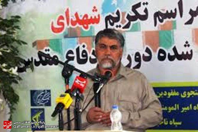 پیام تبریک و تسلیت سرهنگ پاسدار جعفر غیابی فرمانده سابق سپاه میانه و هشترود به مناسبت شهادت سردار سرافراز علیرضا گلمحمدی