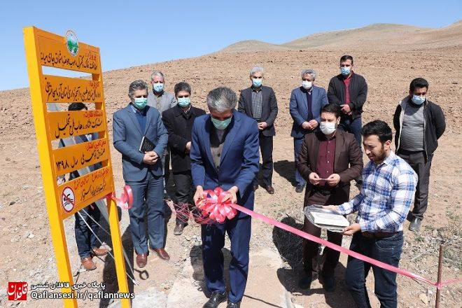 افتتاح پروژه حفاظت خاک و کنترل رسوب حوزه باشماق چای میانه با ۹ میلیارد ریال