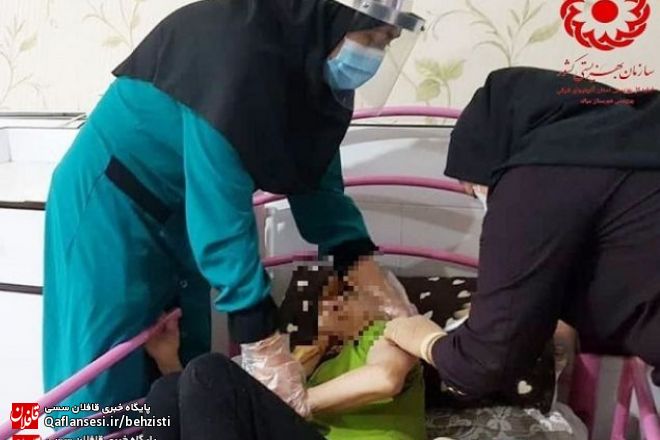 مرحله دوم واکسیناسیون کووید- 19 مرکز سالمندان ائمه اطهار(ع) شهرستان میانه