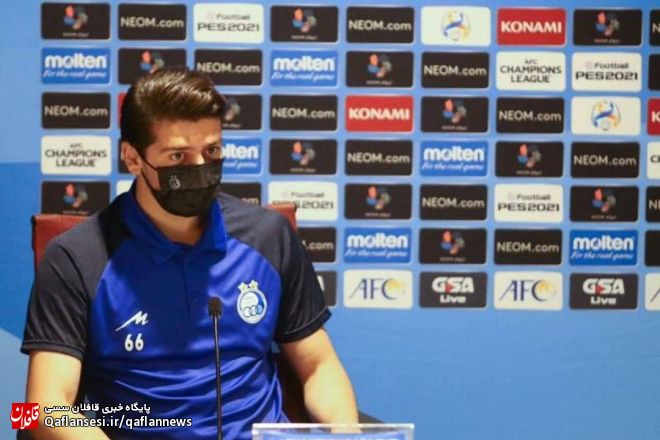 مجیدی برای روحیه دادن، مهری را به کنفرانس خبری پیش از بازی با الشرطه عراق برد!