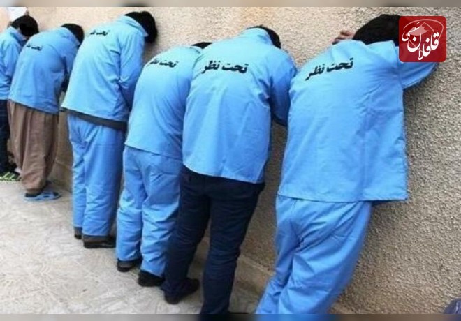 ۶ سارق حرفه ای در میانه دستگیر شدند