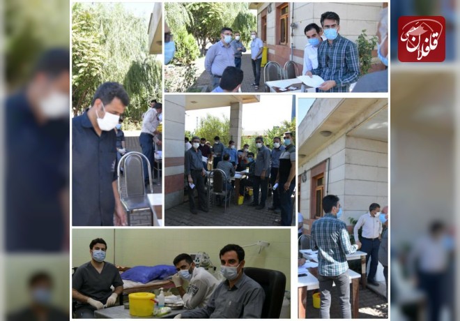 اولین مرحله از طرح واکسیناسیون کارکنان فولاد آذربایجان انجام شد