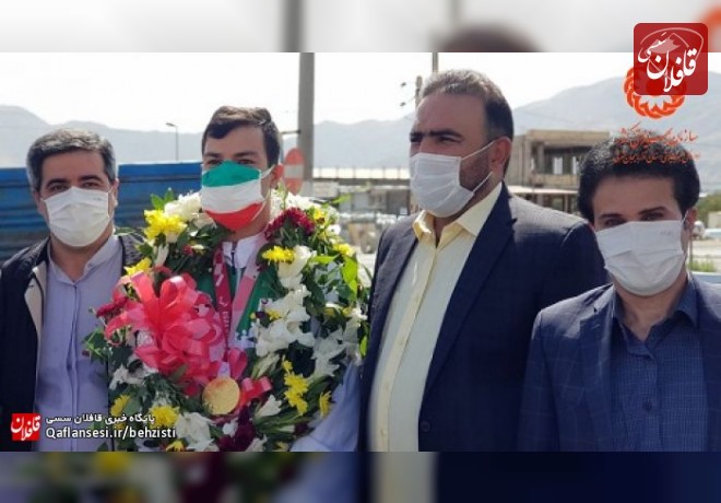 استقبال از طلایه دار پاراتکواندو مسابقات پارالمپیک ۲۰۲۰ توکیو