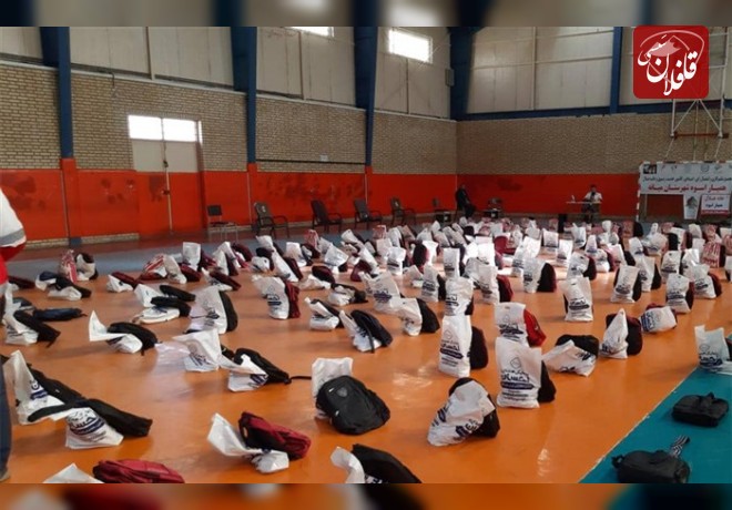 توزیع ۱۰۰ میلیون تومان بسته معیشتی و لوازم التحریر بین خانواده های نیازمند میانه