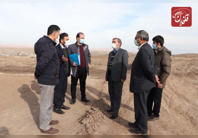 امکان سنجی زمین برای اجرای طرح نهضت ملی مسکن در شهرستان با حضور فرماندار ویژه میانه