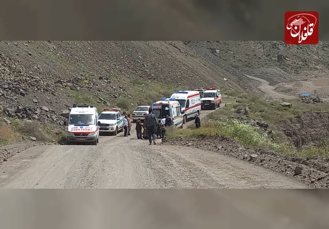 امداد رسانی مشترک میانه و خلخال برای نجات ۴ مصدوم سانحه رانندگی