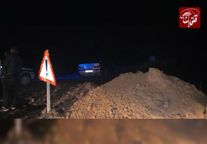 4 مصدوم در سانحه برخورد پژو با خاکریز در محور روستای شیخدر آباد