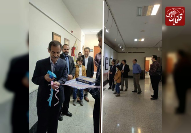 افتتاح نمايشگاه خوشنویسی مشق مقاومت به مناسبت سوم خرداد در میانه