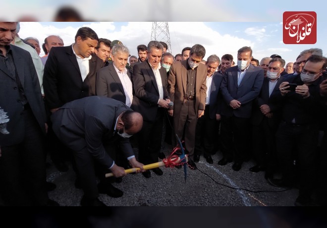 پروژه تعریض جاده میانه- ترک کلنگ زنی شد