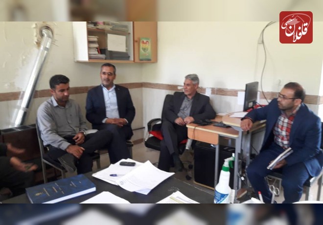 بازدید بخشدار مرکزی از وضعیت عمومی روستای داوند و وضعیت راه روستای ولیین